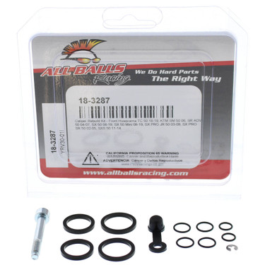 All Balls Caliper Rebuild Kit 18-3287 for Husqvarna TC 50 2018-2019, KTM SM 50 2006