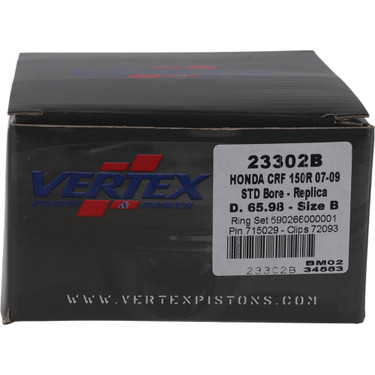 Vertex Replica Forged Piston Kit for Honda CRF 150 R 2007-2009 23302B
