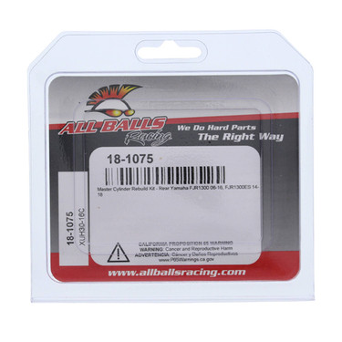 All Balls Rear Master Cylinder Rebuild Kit 18-1075 for Yamaha FJR1300 06-16