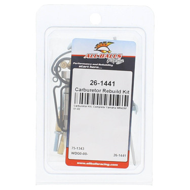 All Balls Carburetor Rebuild Kit 26-1441 for Yamaha WR426F 01 02