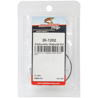 All Balls Carburetor Rebuild Kit 26-1202 for Honda CRF 70 F 06 07 08 09 10 11 12