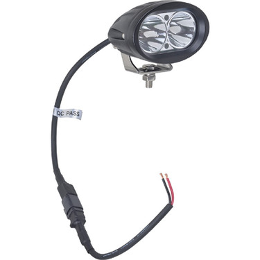 J&N Work Light, 12/24/36/48/60V, LED, 1,400 Lumens, White, 4" X 3", Flood