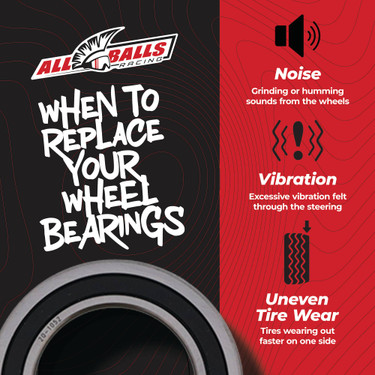Wheel Bearing Kit Rear Yamaha YFM700R Raptor 2013-2017, YFZ450 2012-2013, 25-1618