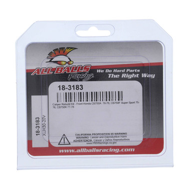 All Balls Front Caliper Rebuild Kit 18-3183 for Honda CB 750 A Hondamatic