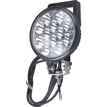 J&N Work Light, 12/24V, LED, 2,500 Lumens, White, 5.5", Spot