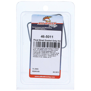 All Balls Float Bowl Gasket Only Kit 46-5011 for Honda ATC250ES 1985-1987