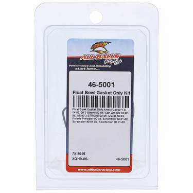 All Balls Float Bowl Gasket Only Kit 46-5001 for Arctic Cat 50 Y-6 2004-2005