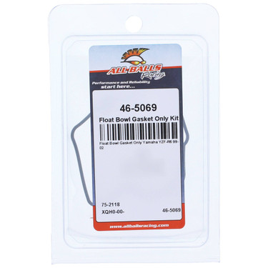 All Balls Float Bowl Gasket Only Kit 46-5069 for Yamaha YZF-R6 1999-2002
