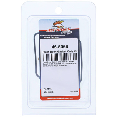 All Balls Float Bowl Gasket Only Kit 46-5066 for Yamaha XJ600 Seca II 1992-1998