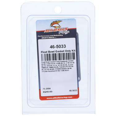 All Balls Float Bowl Gasket Only Kit 46-5033 for Kawasaki KDX80 84-88