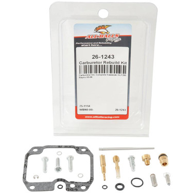 All Balls Carburetor Rebuild Kit 26-1243 for Kawasaki KLF 250A Bayou 03 04 05 06
