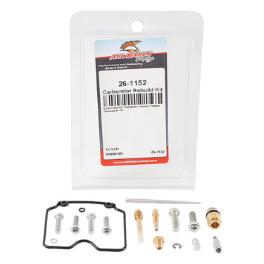 All Balls Carburetor Rebuild Kit 26-1152 for Yamaha TW200 Trailway 01-16