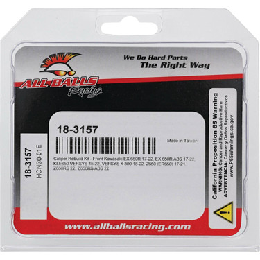 All Balls Racing Caliper Rebuild Kit 18-3157 for Kawasaki Z 650 ER 650G 2017
