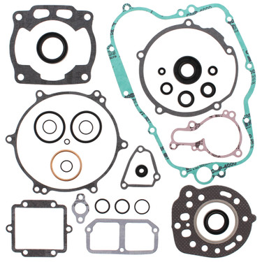 Vertex Gasket Kit with Oil Seals for Kawasaki KX 125 1989