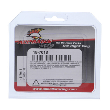 All Balls Rear Caliper Bolt Kit 18-7018 for Kawasaki ZX 7 R Ninja 1996-2003
