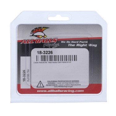 All Balls Rear Caliper Rebuild Kit 18-3226 for Honda CBR 1100 XX 1997-2007