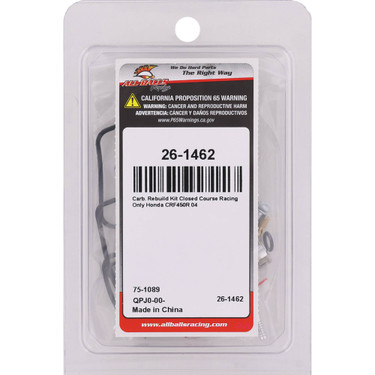 All Balls Carburetor Rebuild Kit 26-1462 for Honda CRF 450 R 2004