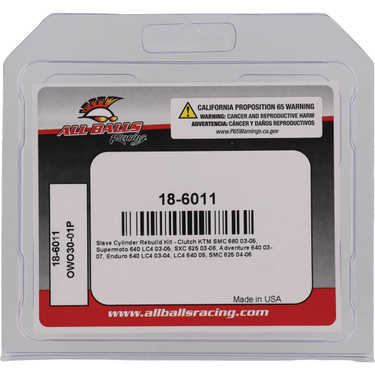 All Balls Racing Clutch Slave Cylinder Kit 18-6011 for KTM 625 SMC 04 05 06