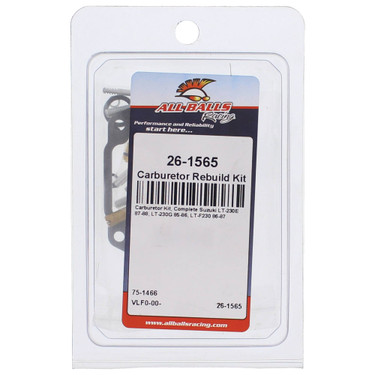 All Balls Carburetor Kit, Complete for Suzuki LT 230 E 1987-1988 26-1565