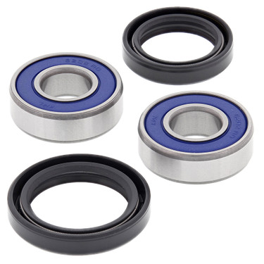 All Balls Racing Wheel Bearing Kit 25-1454 For Kawasaki EX500 Ninja 87-93