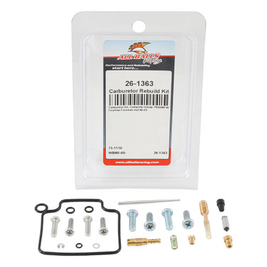 All Balls Carburetor Rebuild Kit 26-1363 for Honda TRX 400 FW 1995-2003