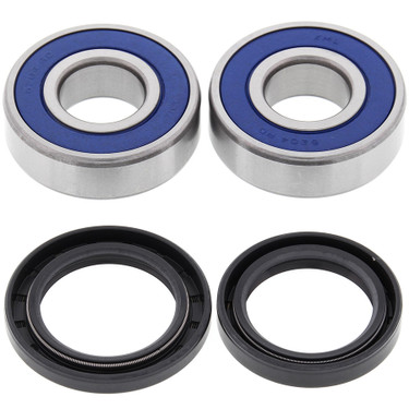 All Balls Racing Wheel Bearing Kit For Kawasaki ZX 7 Ninja (ZX 750H) 89 90