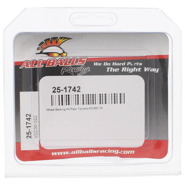 All Balls Racing Wheel Bearing Kit 25-1742 for Yamaha RD400 1979