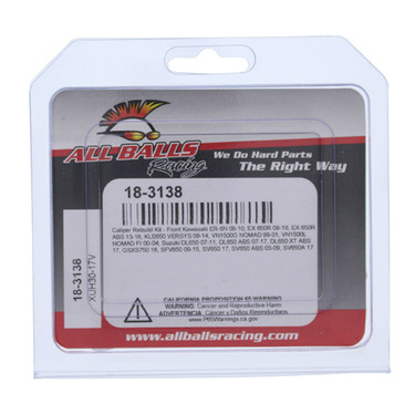 All Balls Front Caliper Rebuild Kit 18-3138 - Kawasaki ER 6N 09-10