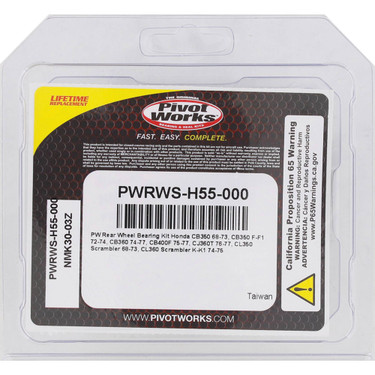 Pivot Works Wheel Bearing Kit PWRWS-H55-000 for Honda CB 350 F 72 73 74