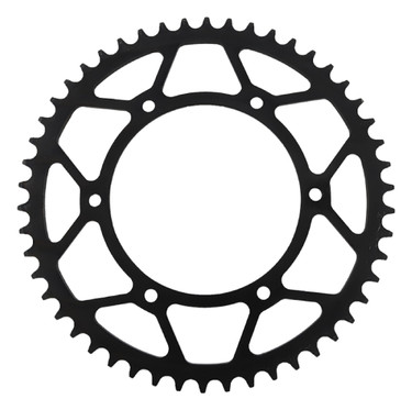 Supersprox Rear Steel Sprocket Black 50T for Yamaha 100 RT 1990-2018 RFE-245-50-BLK