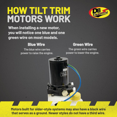 pon Volvo Penta Trim Motor Replacement | DB Electrical