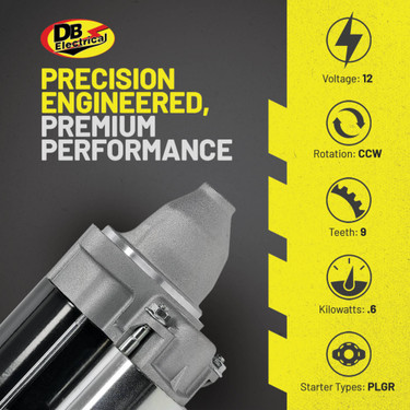 Starter for Kawasaki Mule KAF620, 620, 2500, 2510, 2520 21163-2147 410-52048