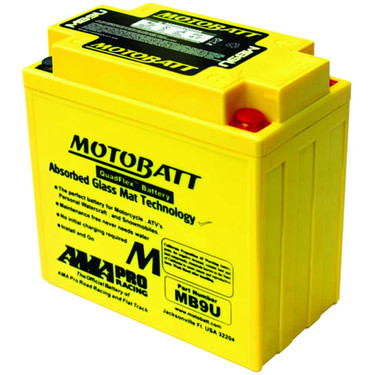 Motobatt MB9U 11Ah Battery for Triumph Bonneville,Tiger 750