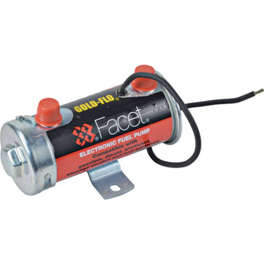 New Cylindrical Solid State Fuel Pump 12V, 2.75-4PSI, 24" Min Dry Lift, 34 GPH