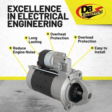 Starter for Deutz KHD Vermeer 3550 Trencher