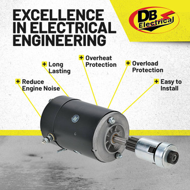 2N 8N 9N New Holland Ford Tractor Starter with Drive 1939-1952