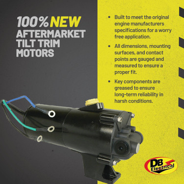 Volvo Penta Power Tilt Trim Motor with Pump 852928 | DBE