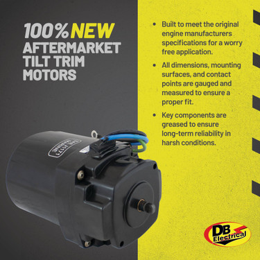 Mercury Power Tilt Trim Motor 17649A1 87828 6218 | DBE