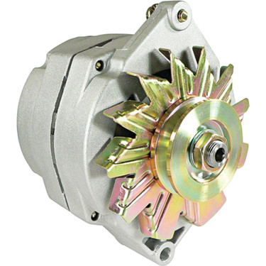 Alternator for 10SI Delco 1-Wire 63 Amp with Tach R-Terminal Stud on Rear
