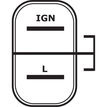 Alternator for Kubota V3800