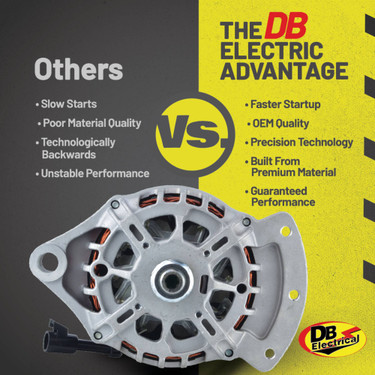 Alternator for 2.1L L4 Kubota V2203-TV Carrier Transicold Extra