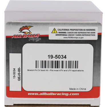 All Balls Universal EZ Trail Boot 19-5034 - Arctic Cat 500 Prowler