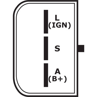 Alternator 2.9L Bronco II 1987-1990, Ford 4.9 7.5 Pickup 1990-1993