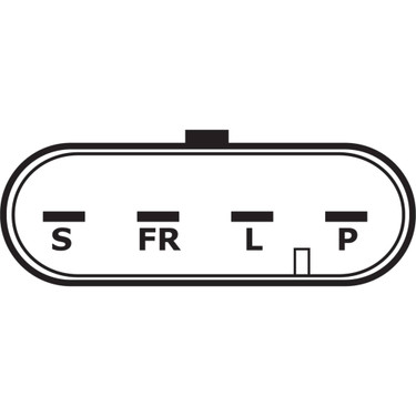 Alternator for Chevrolet Astro Van 2002 4.3L262 V6