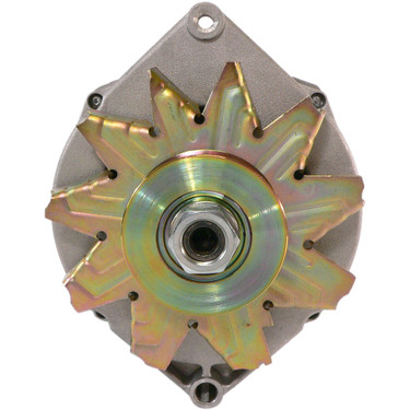 Alternator Tractor 1-Wire 63 Amp 10SI w Pulley for 5/8 Inch Wide Belt