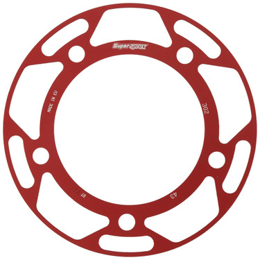 Supersprox Edge Disc Insert (RACD-302-43-RED) for Honda CB1100 2013, 2014