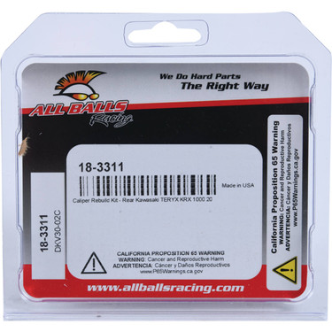 All Balls Caliper Rebuild Kit (18-3311) for Kawasaki Teryx KRX 1000 2020