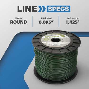 Stens Stealth Trimmer Line for .095 5 lb. Spool , 380-142