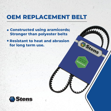Stens OEM Replacement Belt for Cub Cadet 754-04136 , 265-446