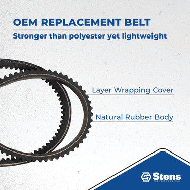 Stens OEM Replacement Belt for Cub Cadet 754-04136 , 265-446